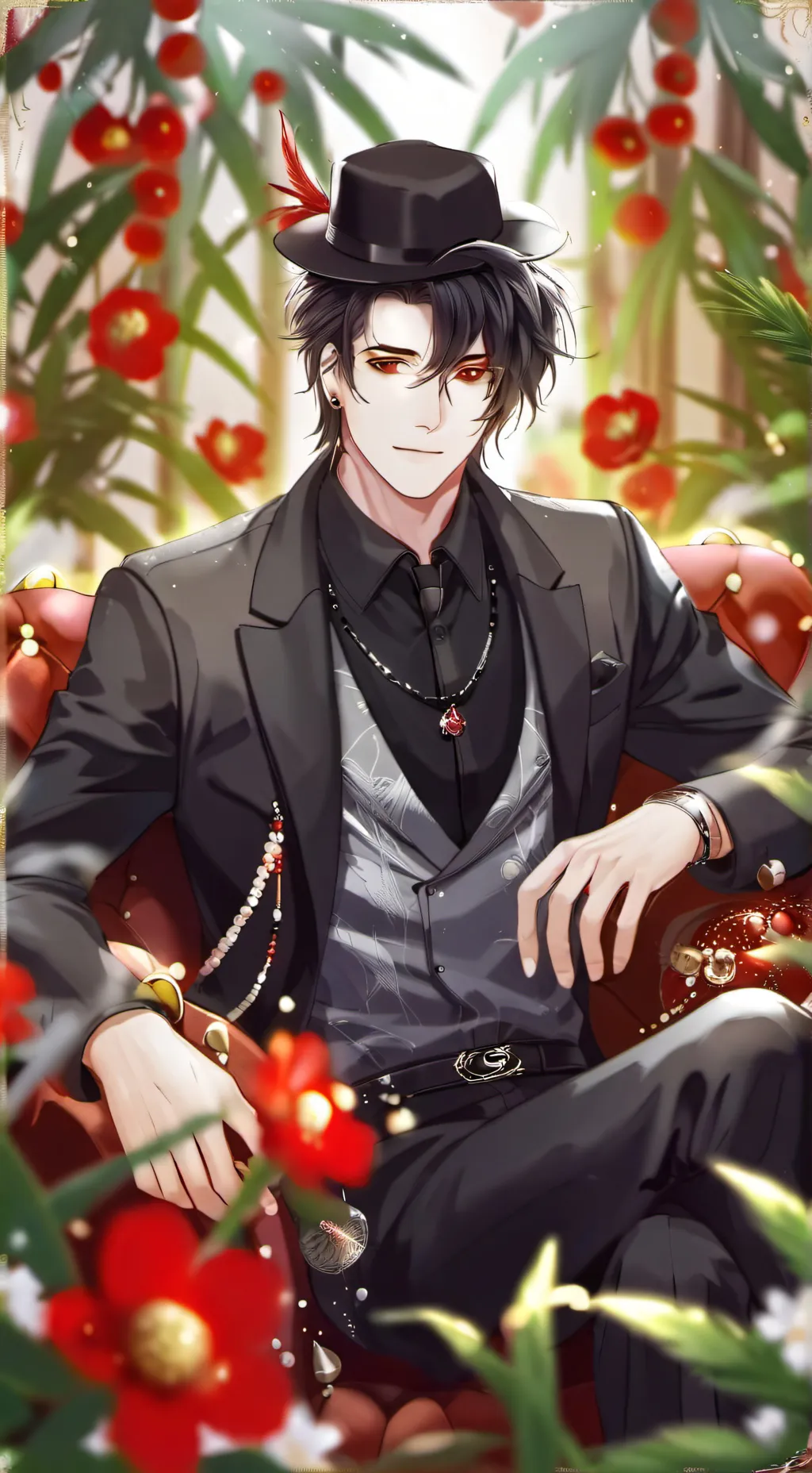 ai character: Рик background