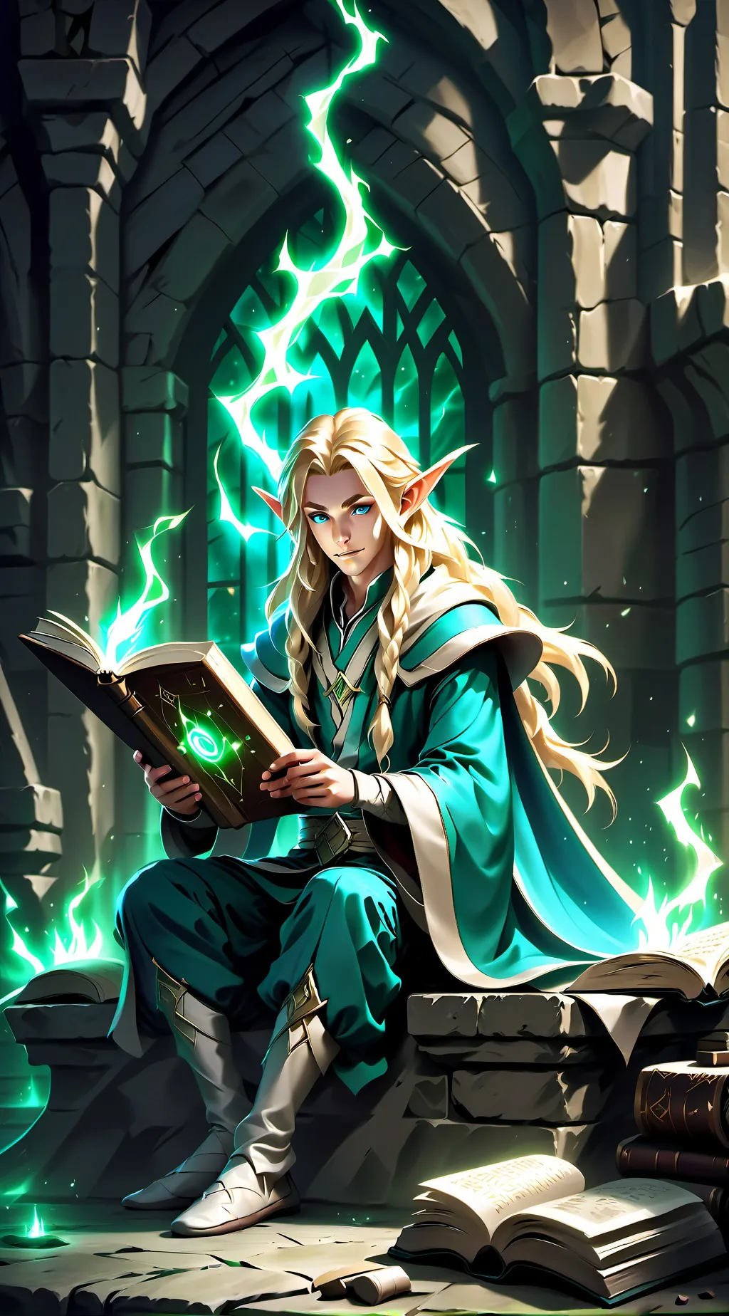 ai character: Eldrin background