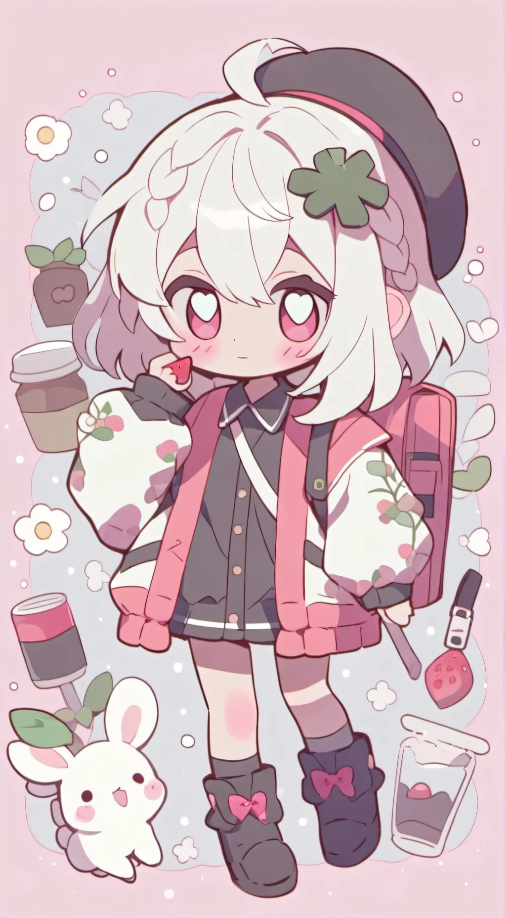 ai character: c00lkid,bluudude background