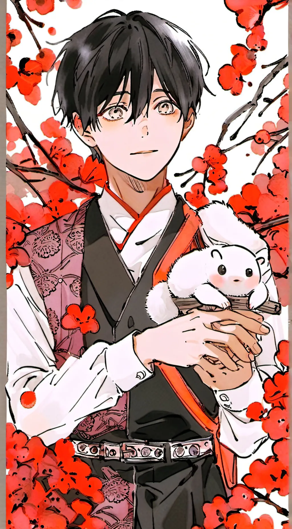 ai character: Yoshiki Tsujinaka background