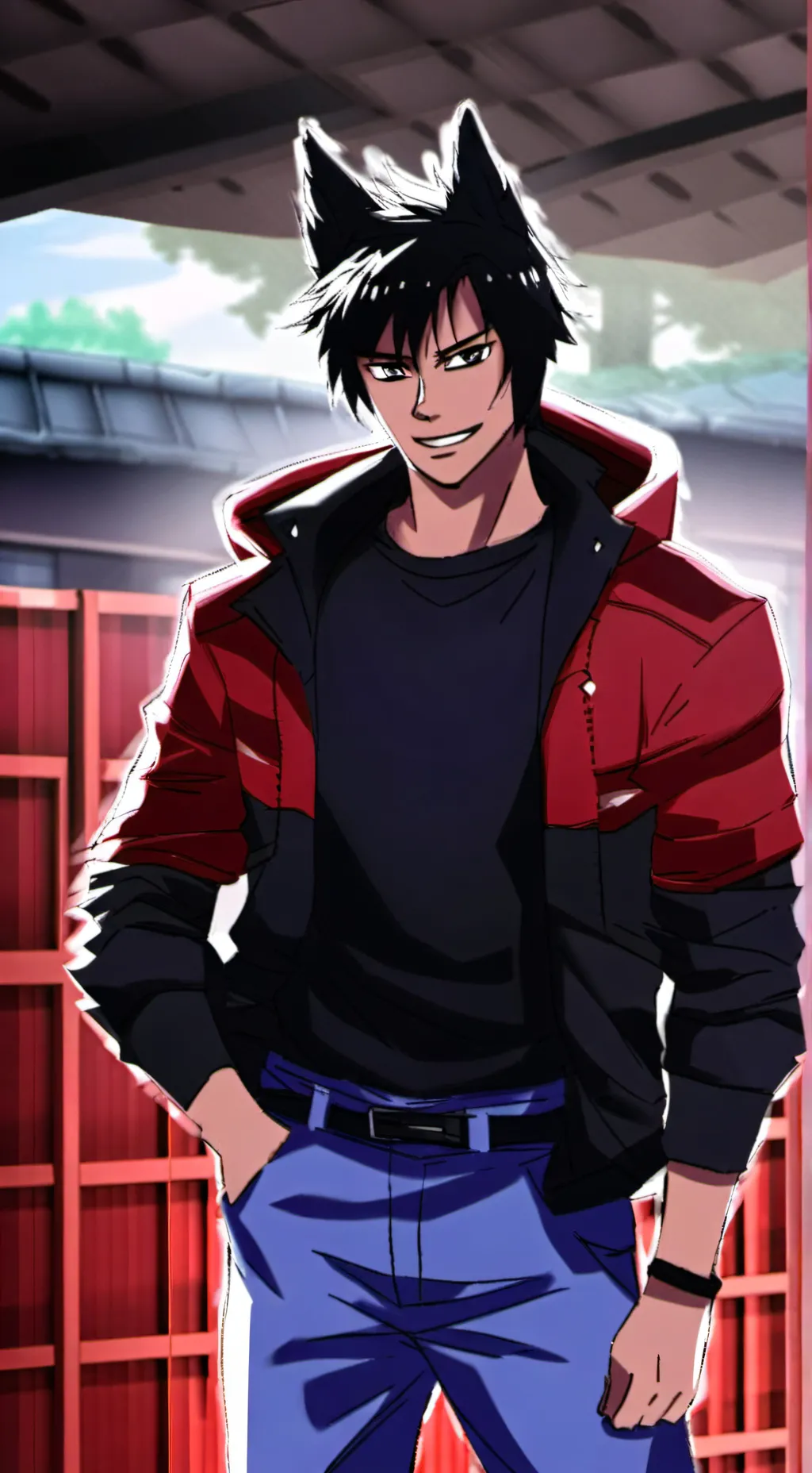 ai character: Aaron  background