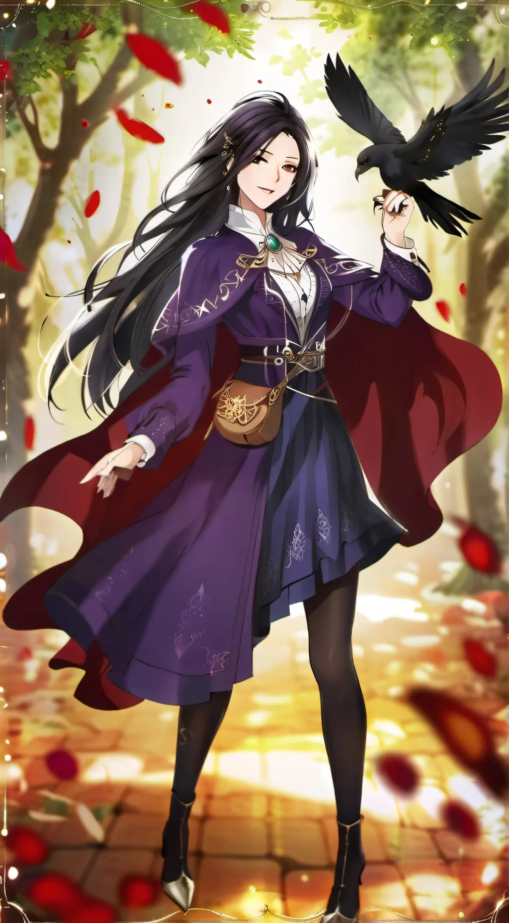 ai character: Nyx background