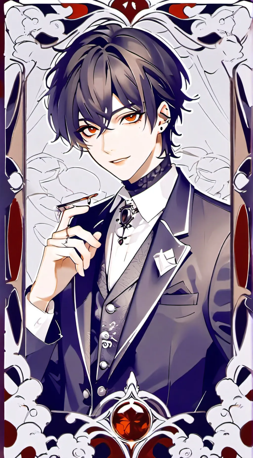 ai character: Edith  background