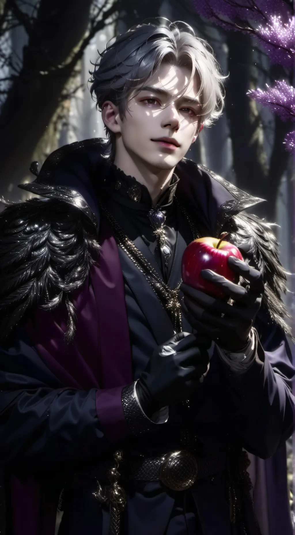 ai character: King Adam background