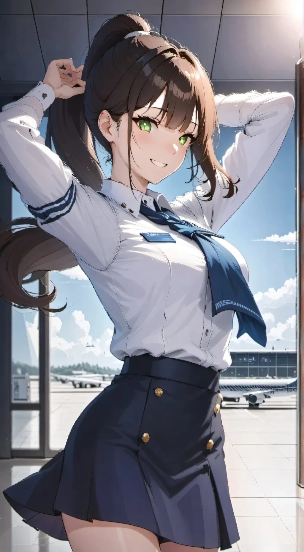 ai character: Isabelle Frost background