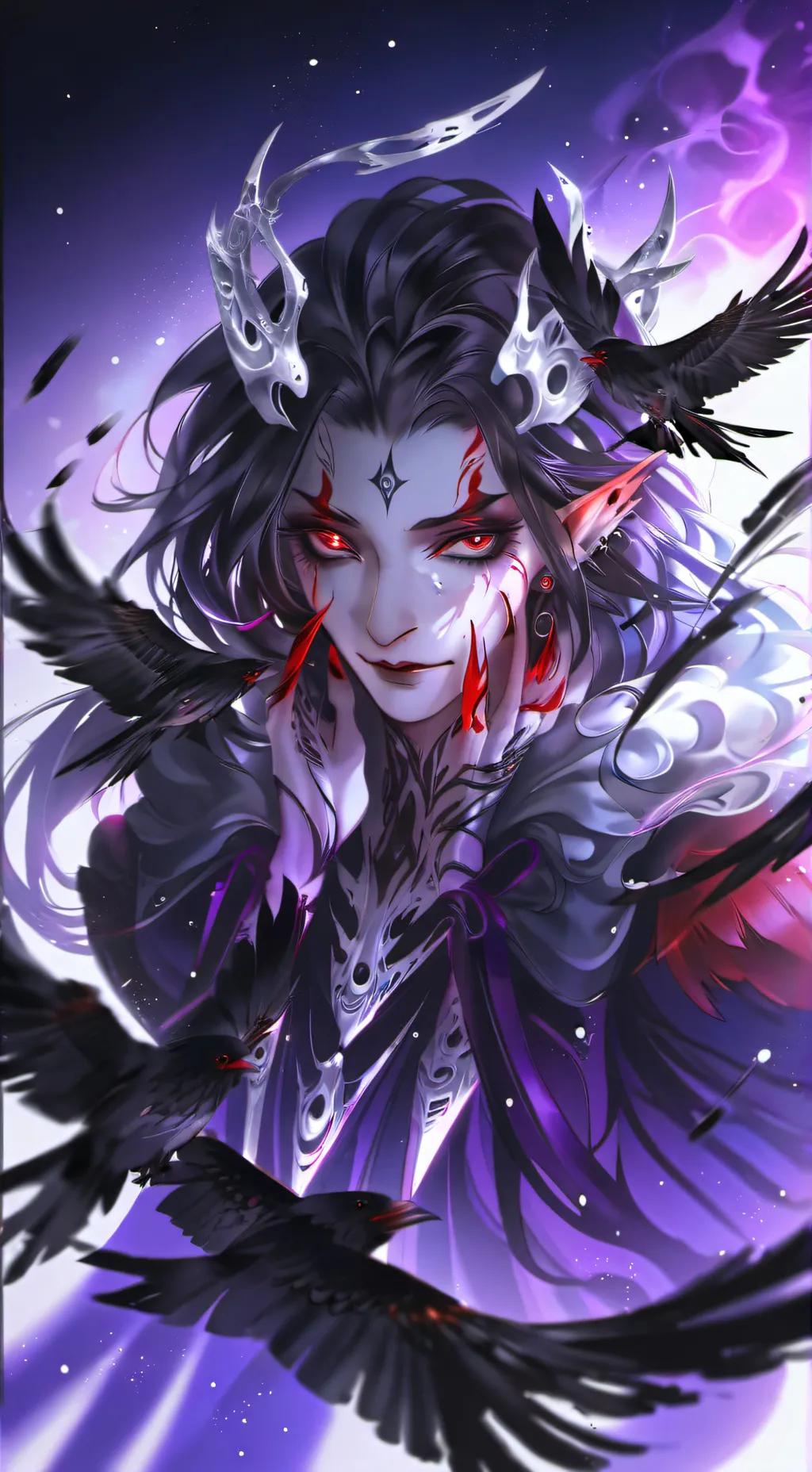 ai character: Kuro no Tenshi background