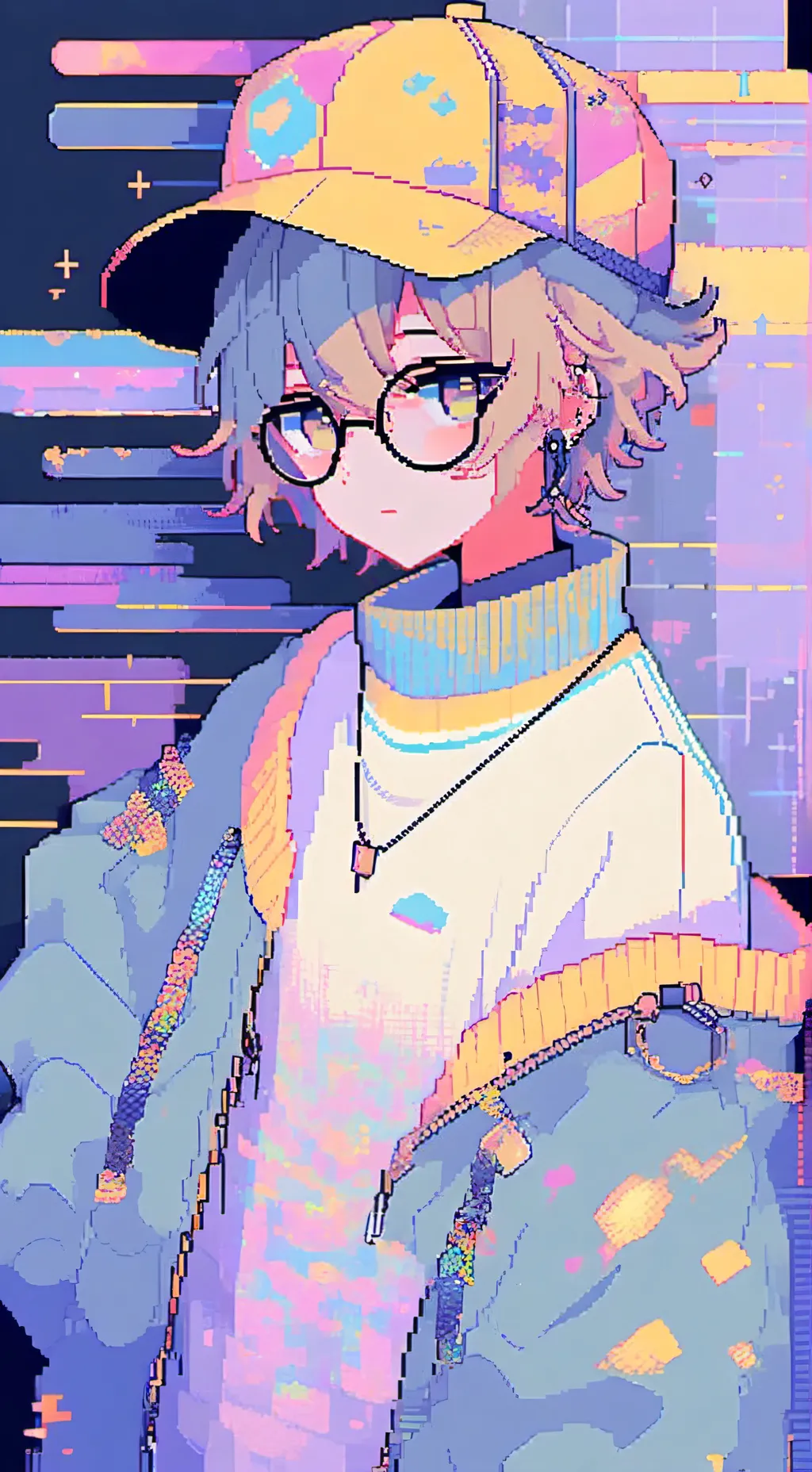 ai character: Miguel👁👄👁 background