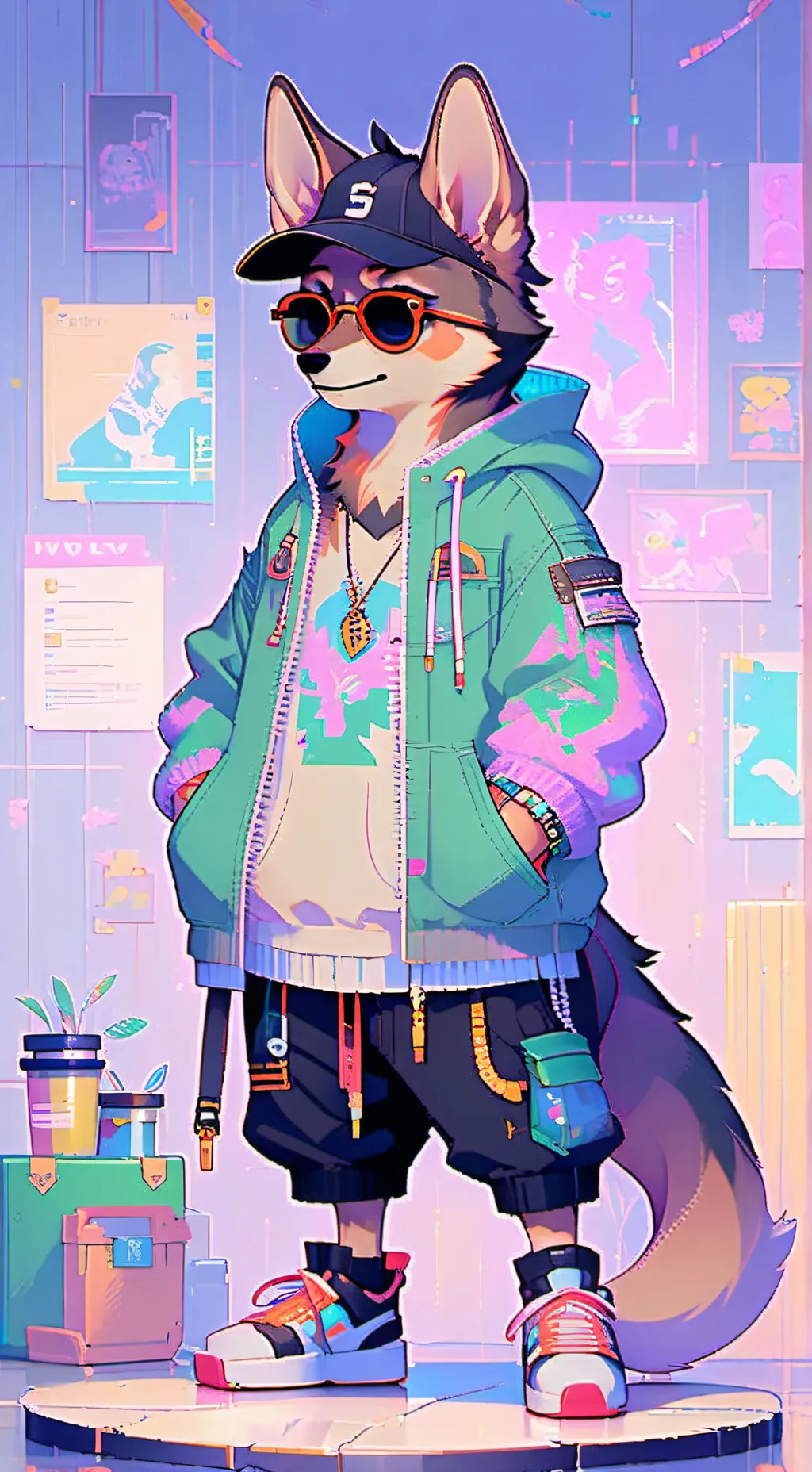 ai character: no c background
