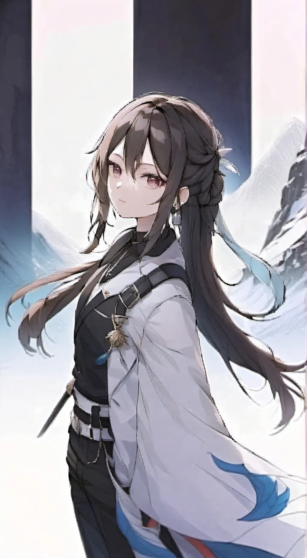 ai character: АЛИНКА background