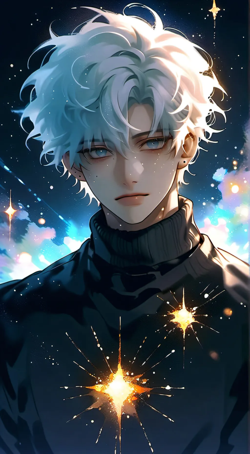 ai character: {🔵Gojo Satoru🔴} background