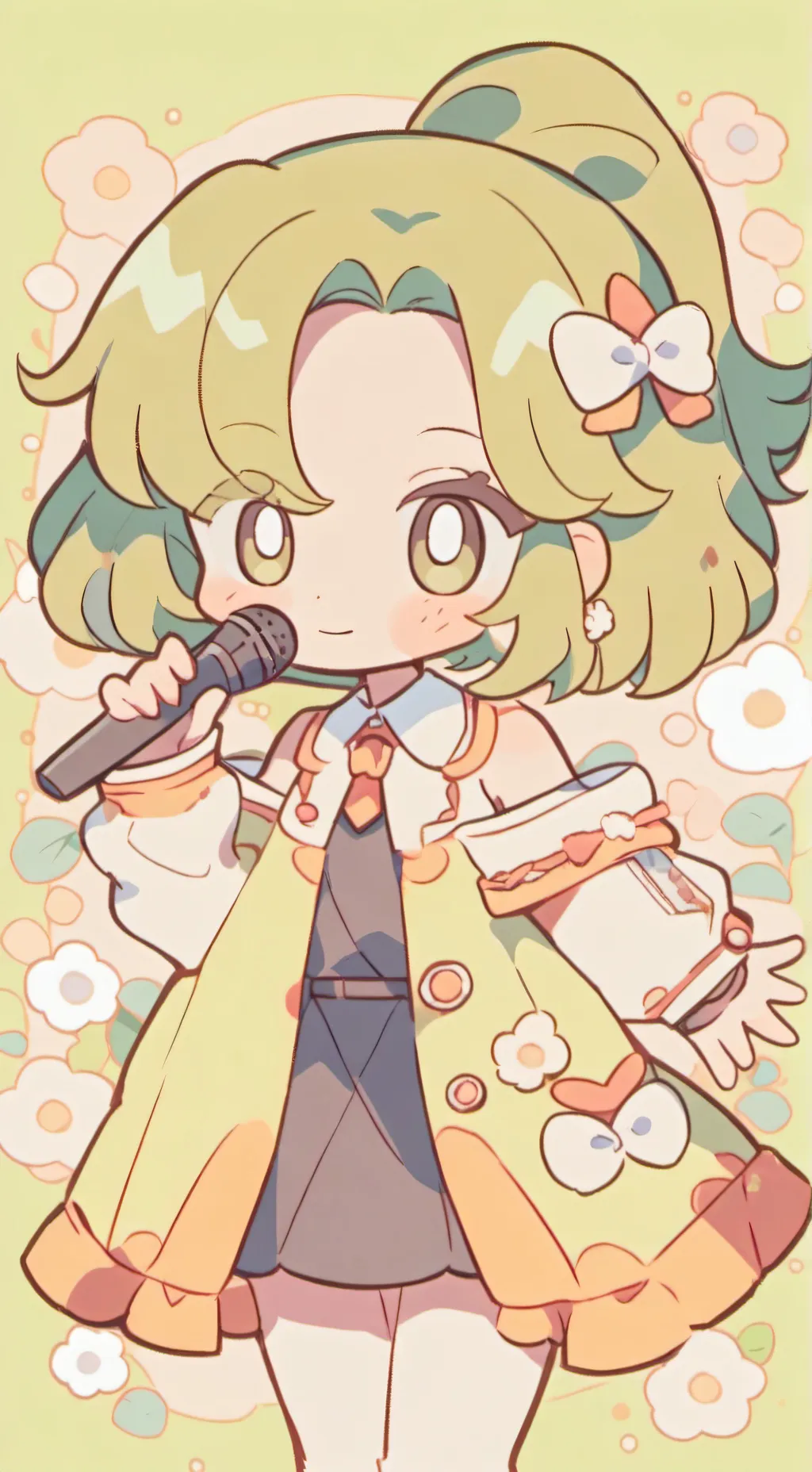 ai character: Vee 😝 background