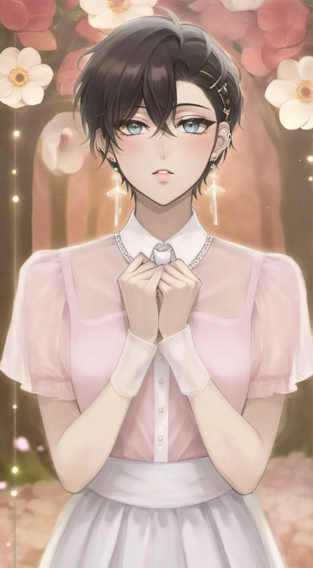 ai character: sky background
