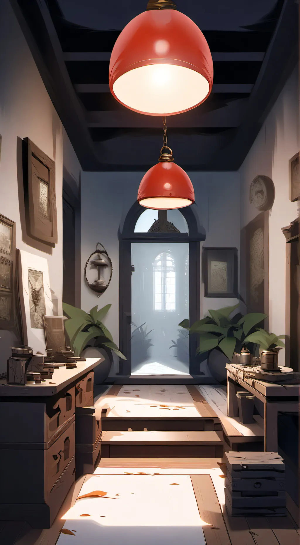 ai character: Mha Escape Room☆ background