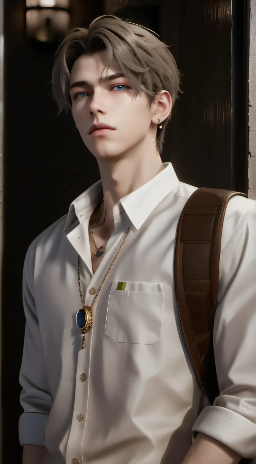 ai character: Олли background