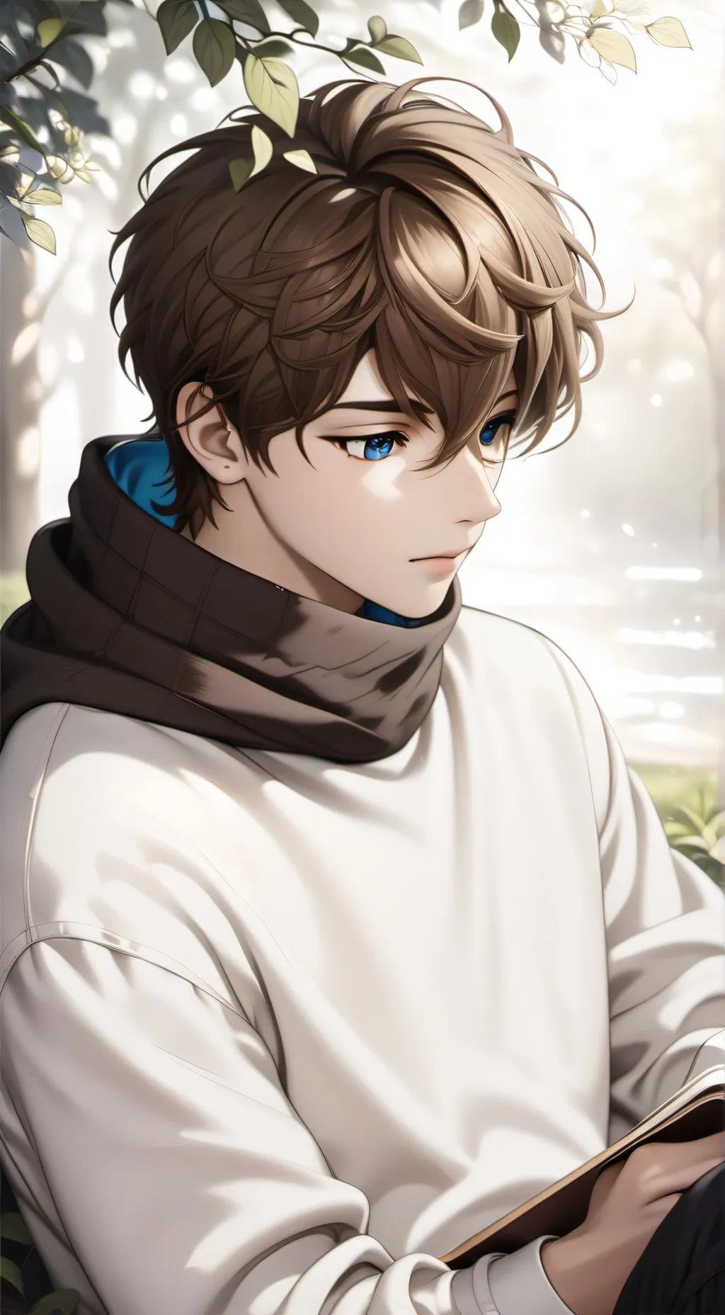 ai character: Brothers BFF background