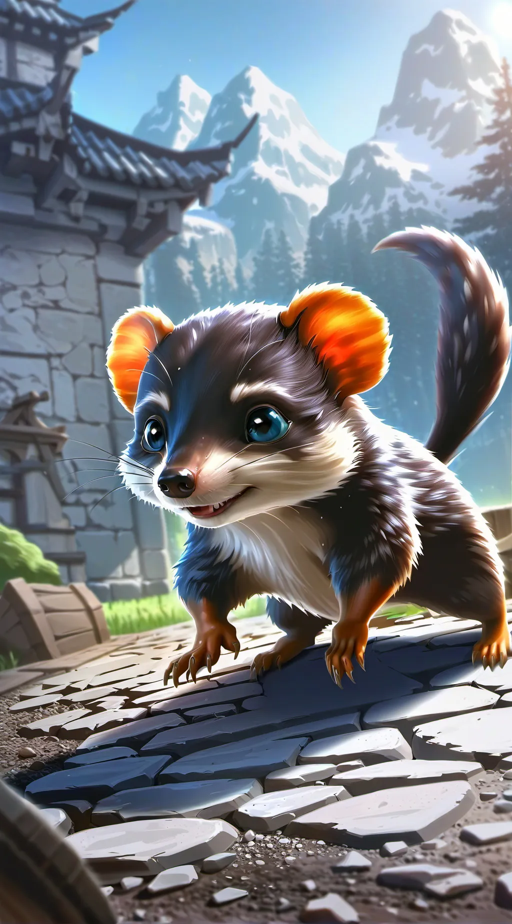 ai character: eley background