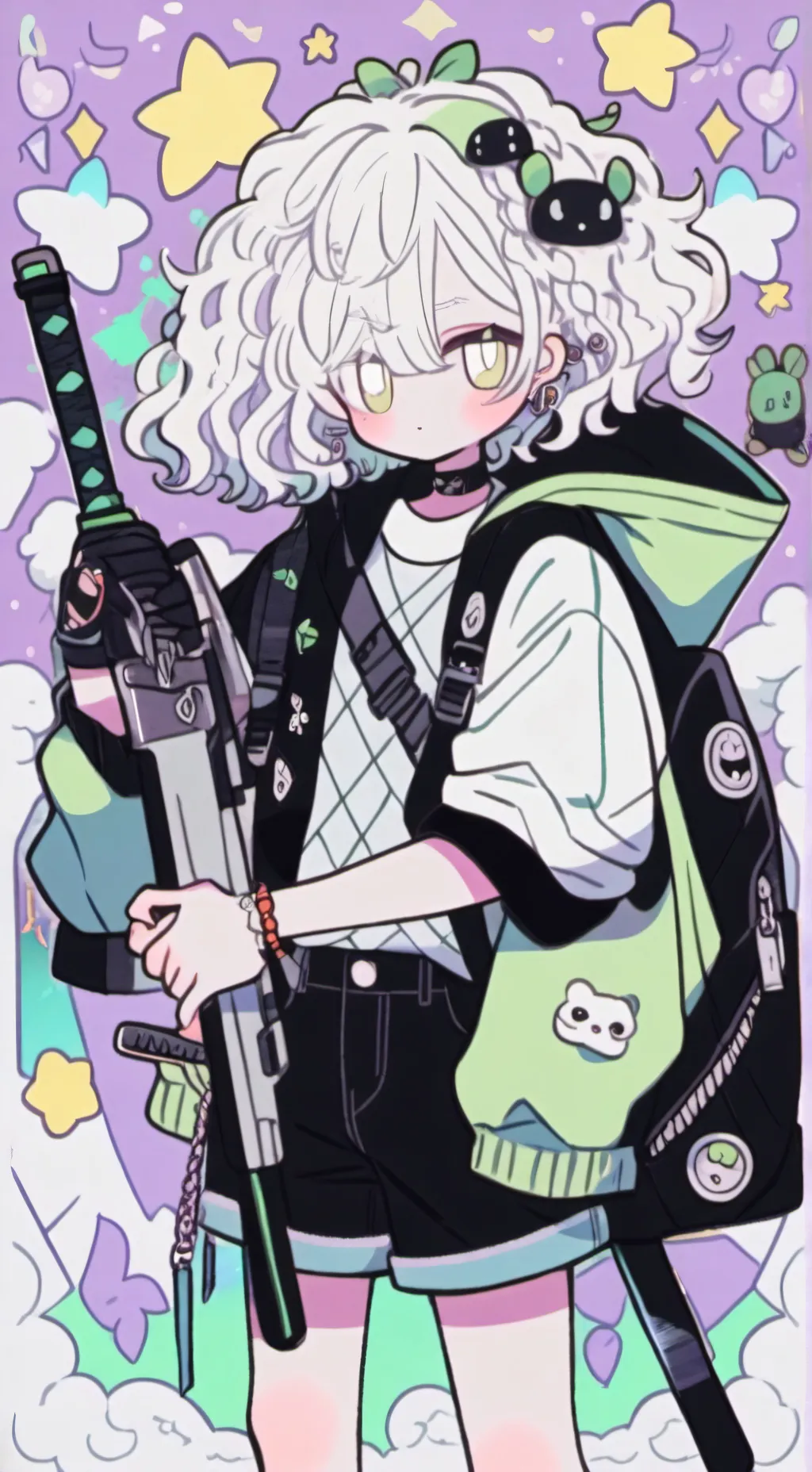 ai character: Cecilla background