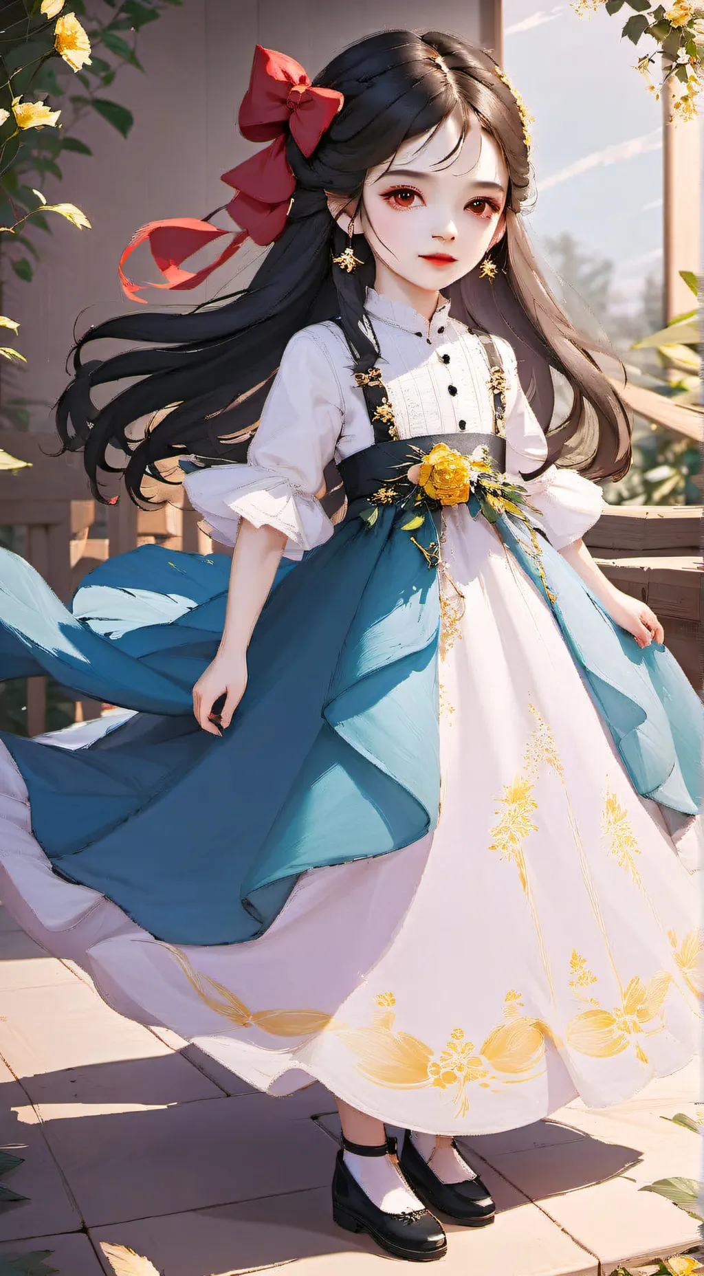 ai character: Maria background