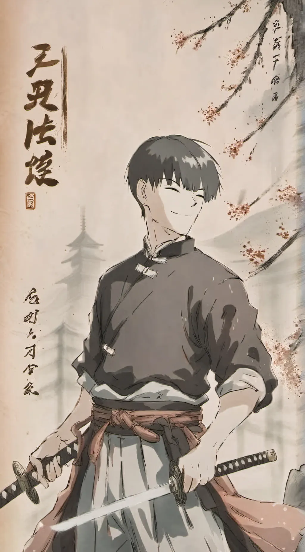 ai character: Soshiro Hoshina  background