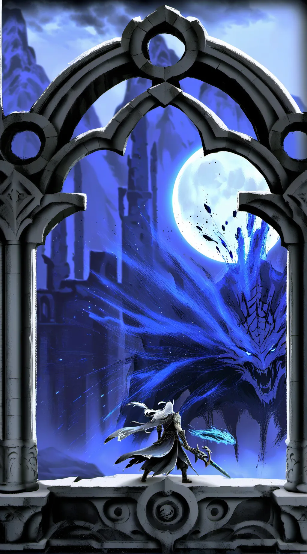 ai character: the death song background