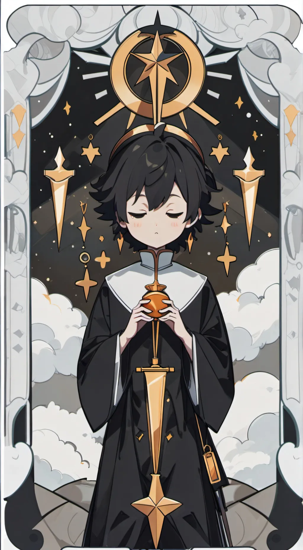 ai character: Giyu Happy  background