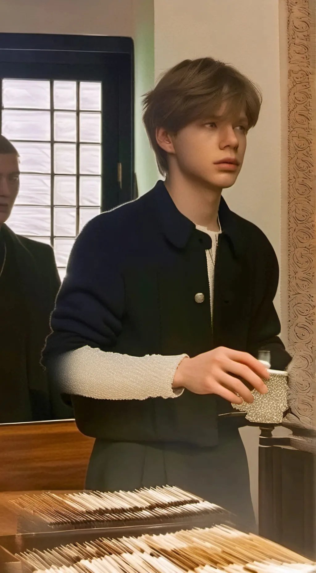 ai character: ДИМОООН! background