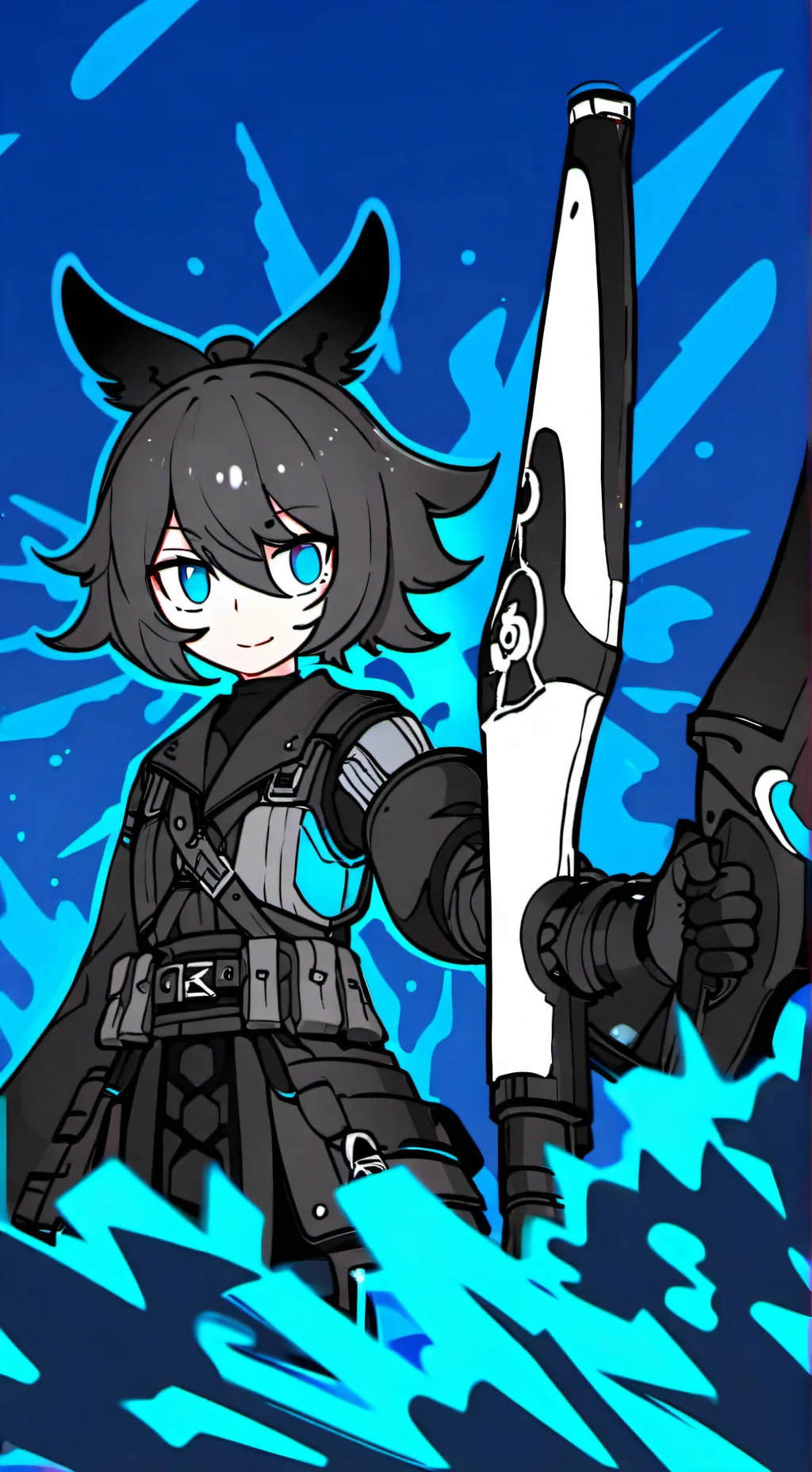 ai character: Kalsi hija de Caos background