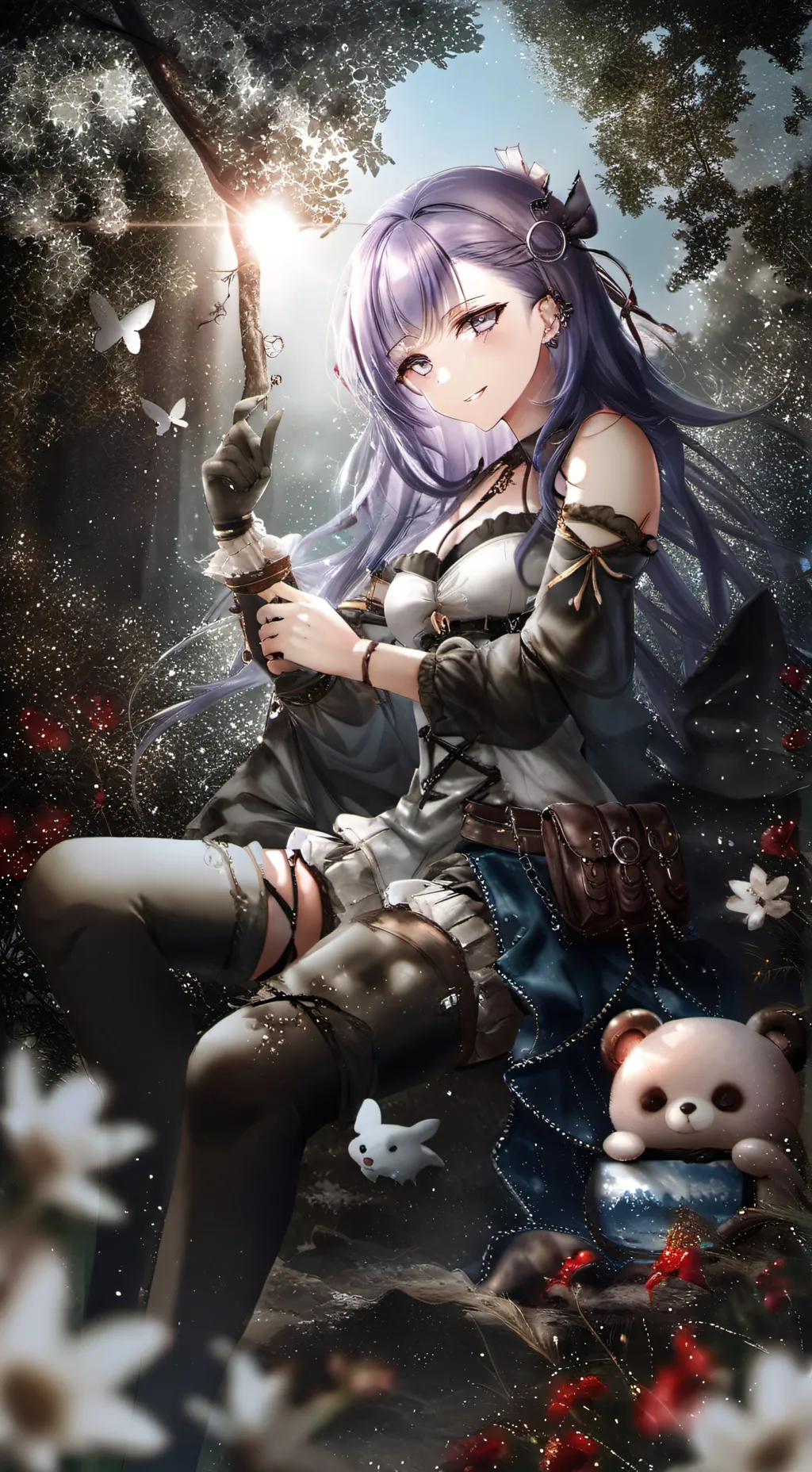 ai character: kny background