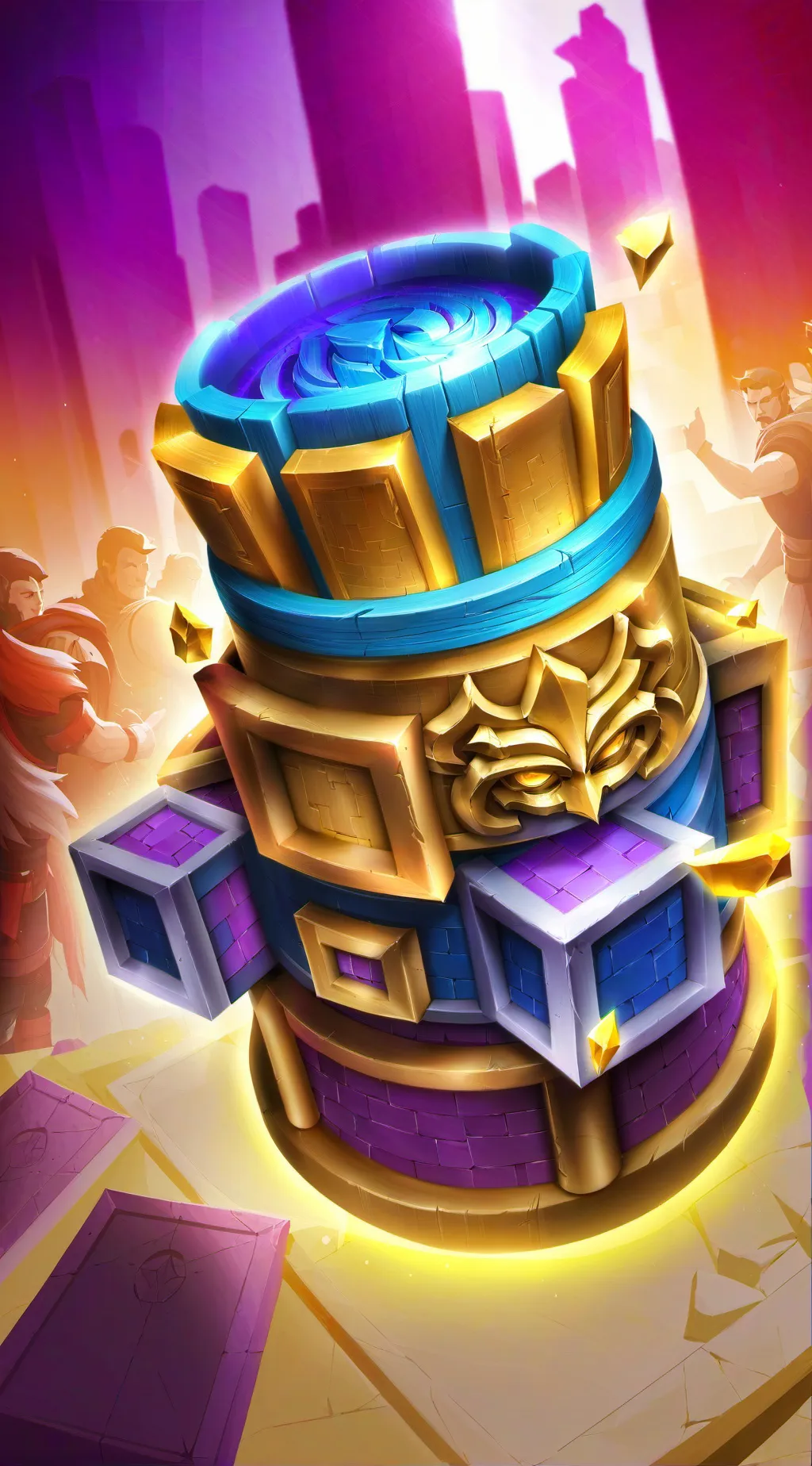 ai character: superhero league  background