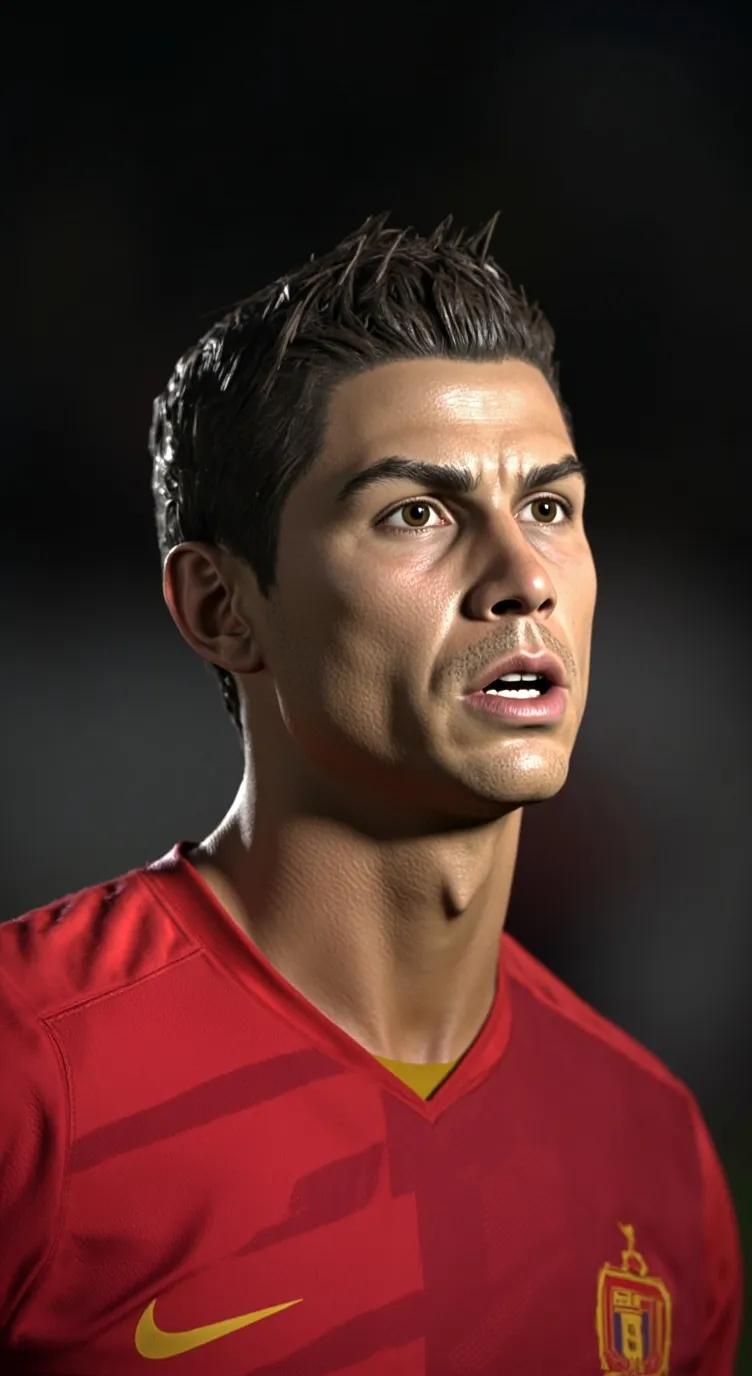 ai character: Cristiano Ronaldo background