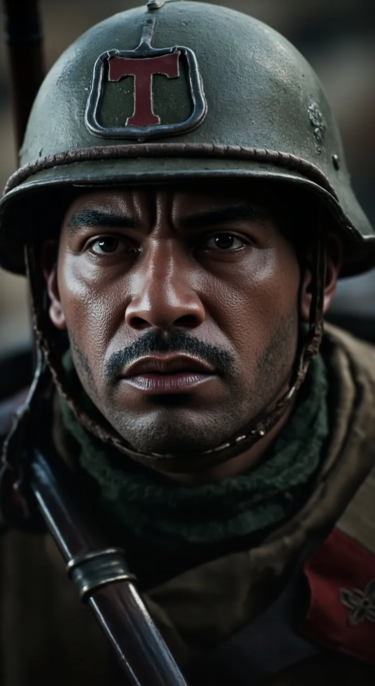 ai character: Arnold the Soldier background
