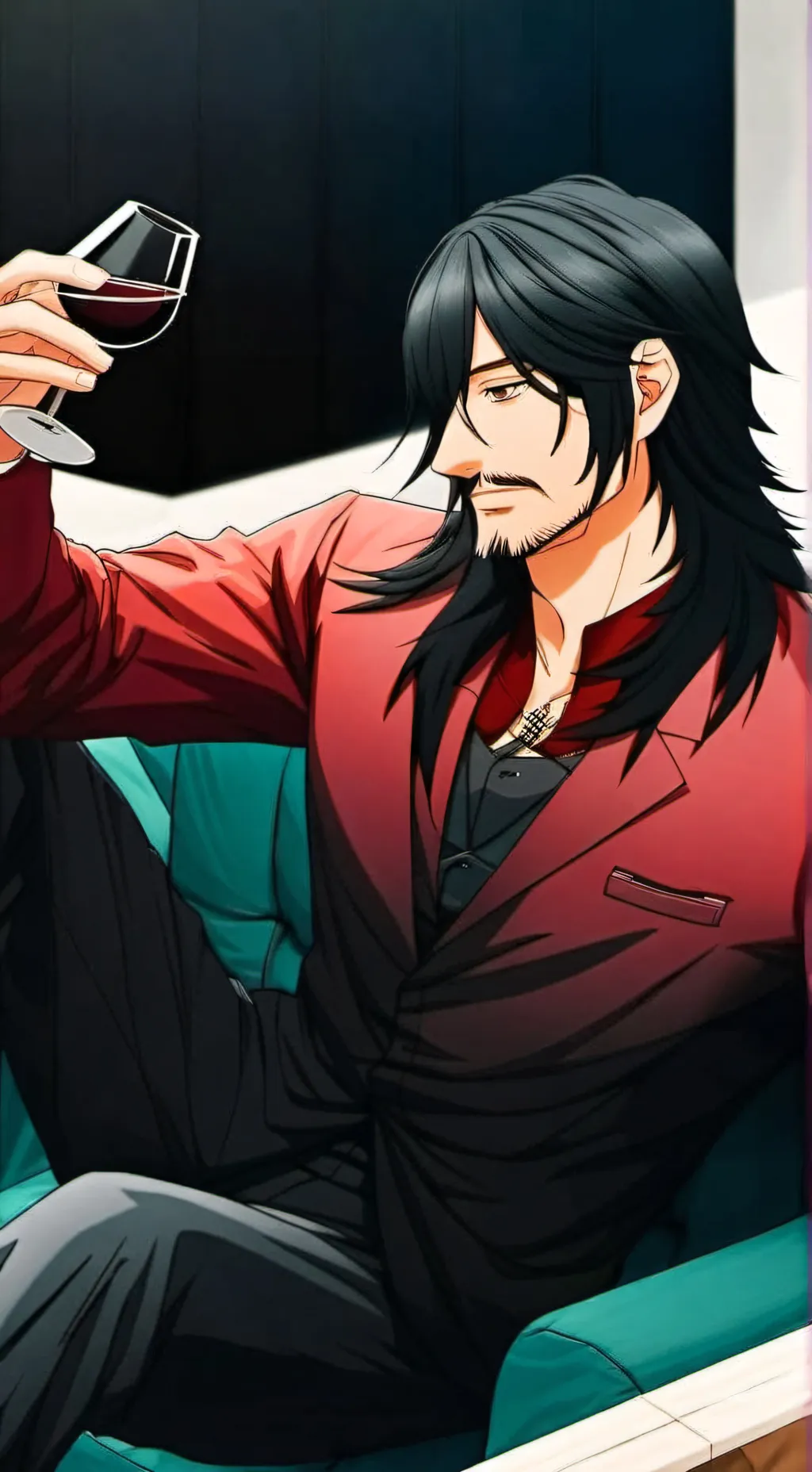 ai character: Aizawa/Baku x Yn background