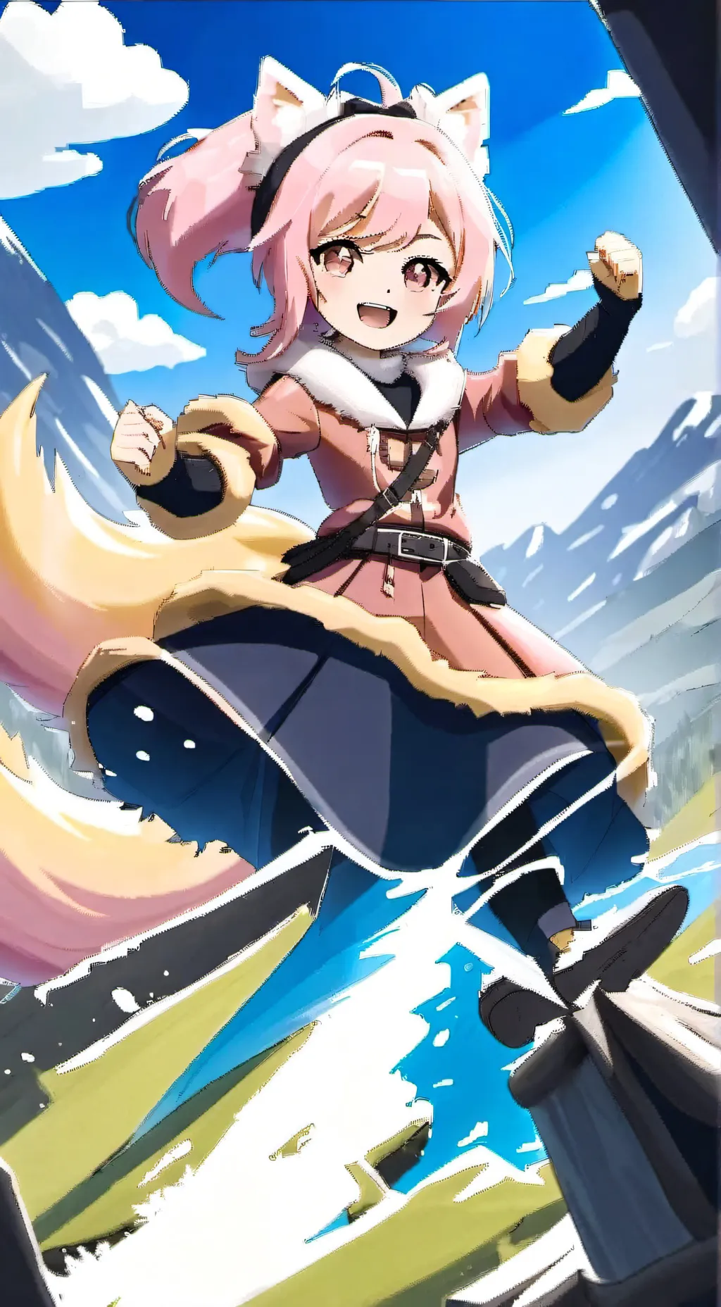 ai character: girl roast you background