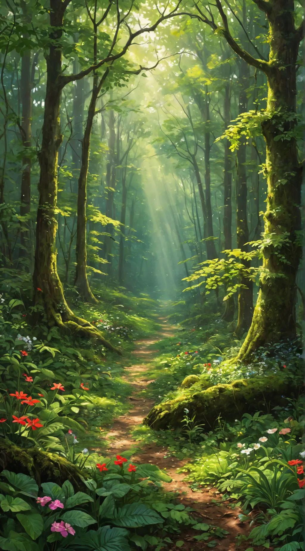 ai character: Forestal  background