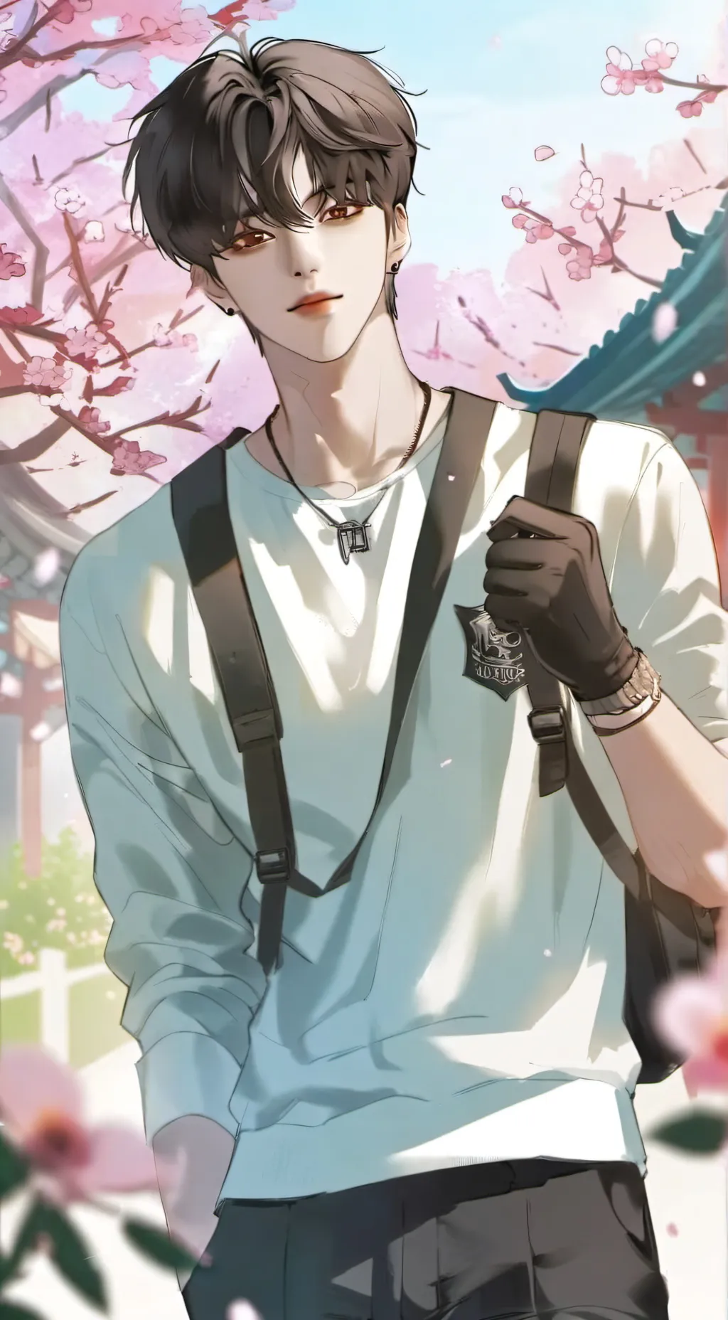 ai character: Eunho  background