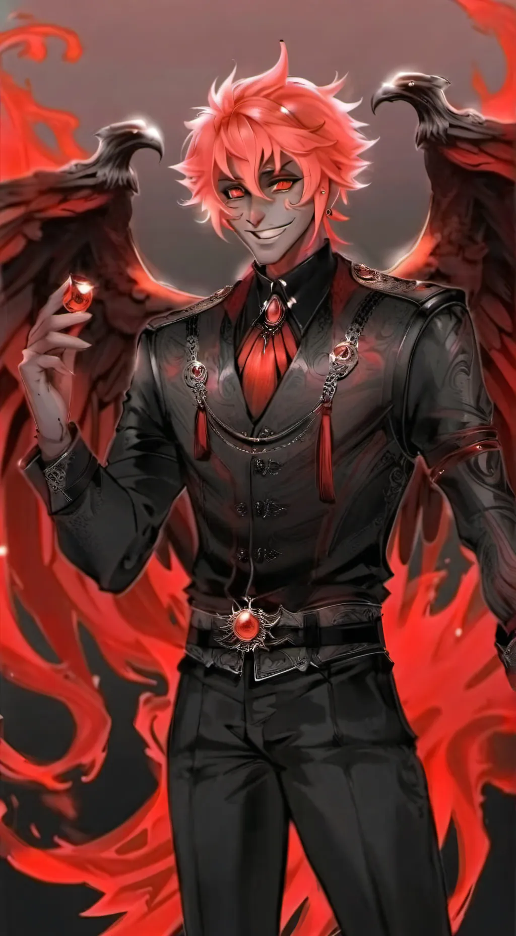 ai character: Alastor  background