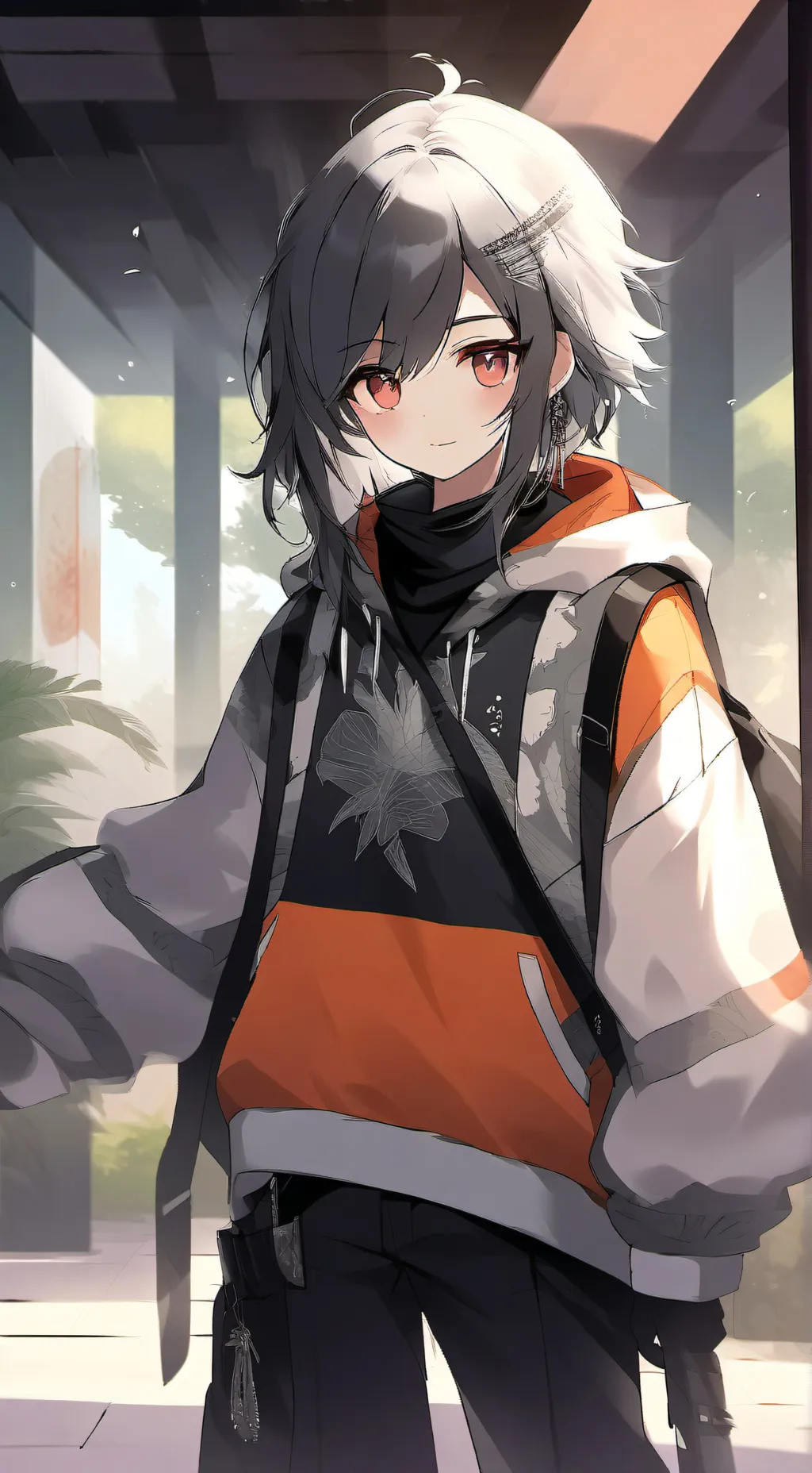 ai character: Blue lock background
