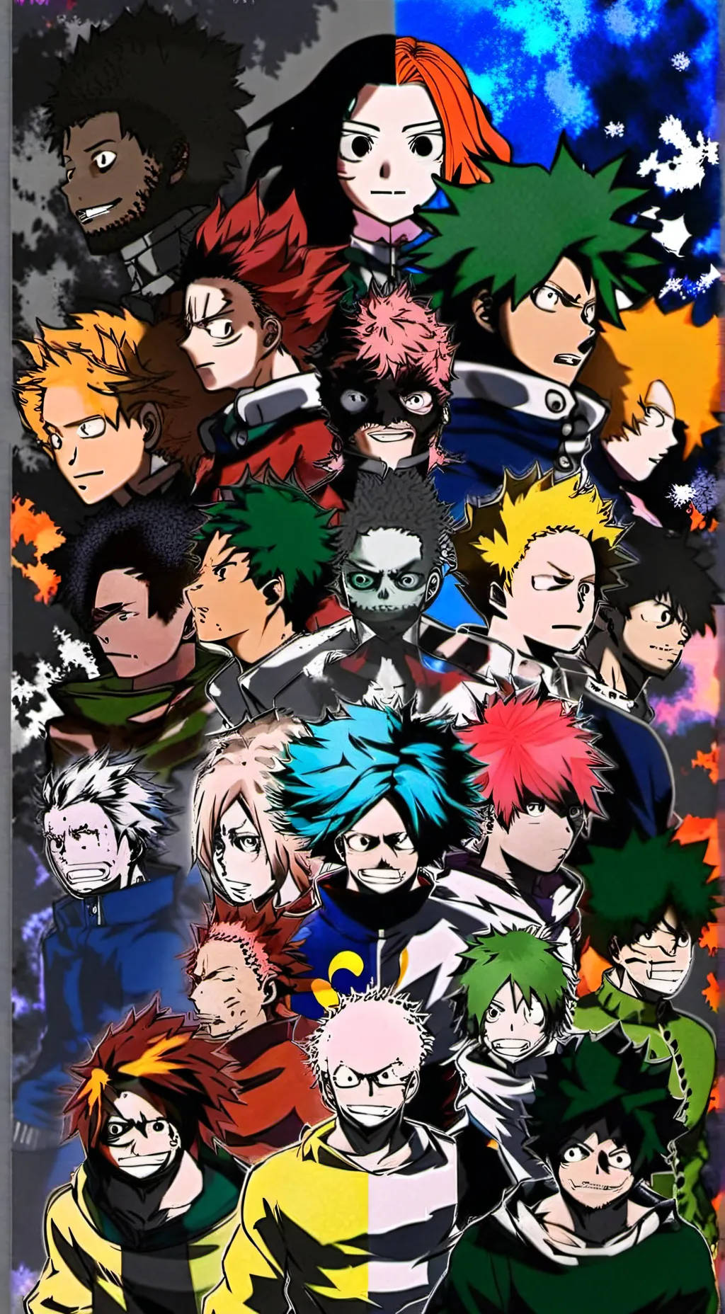 ai character: mha parasite background