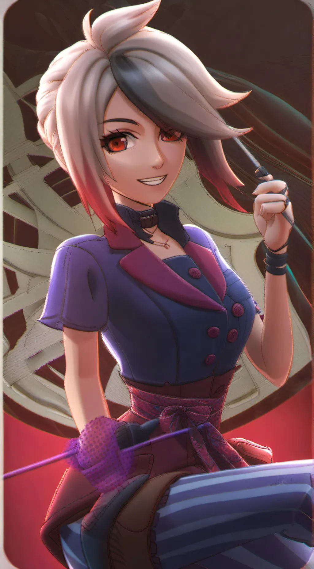 ai character: Melissa (MLBB) background