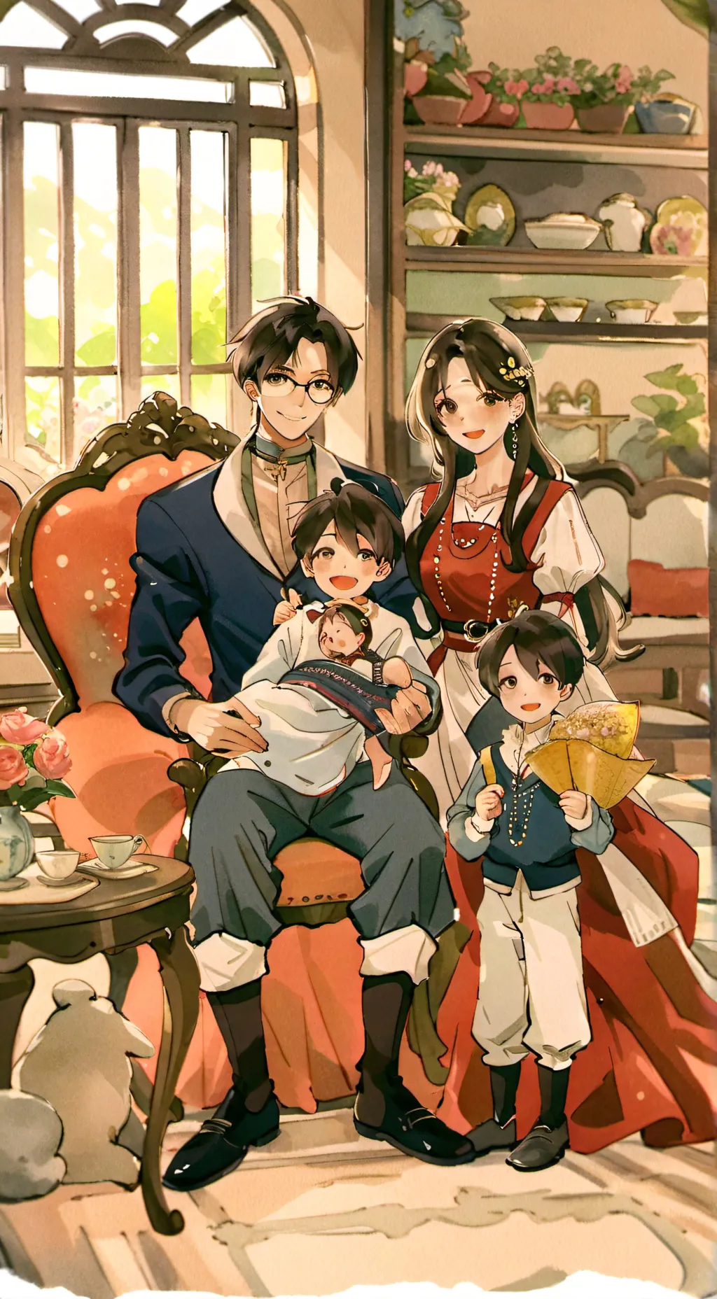 ai character: family background