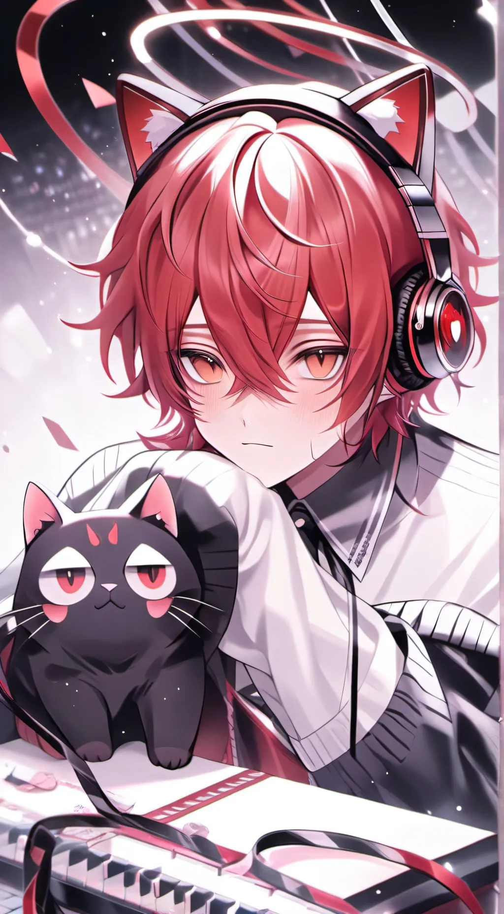 ai character: 🎗️devin ⚜️ background