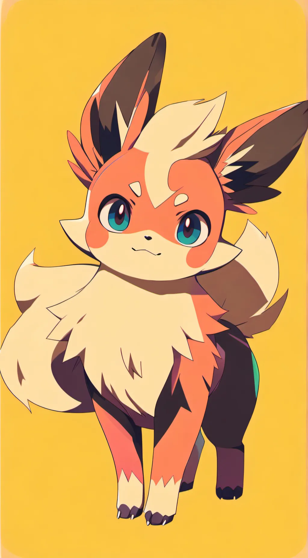 ai character: Eveelutions! :3 background