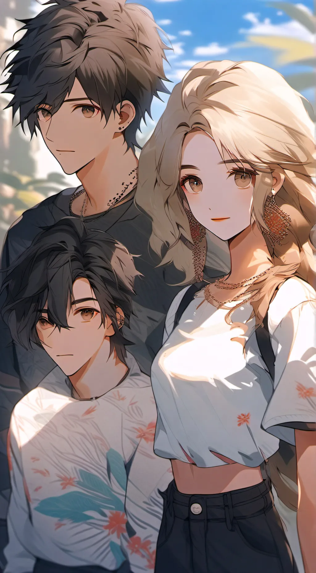 ai character: sleepover background