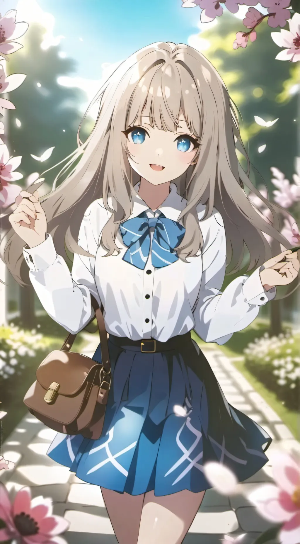 ai character: Gwen background