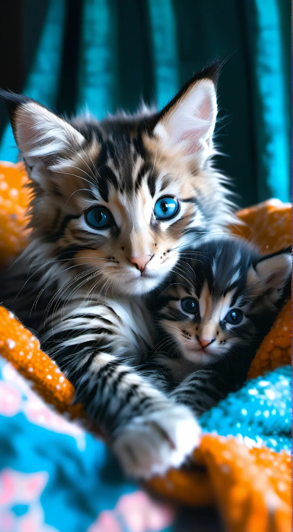 ai character: Cat mother background