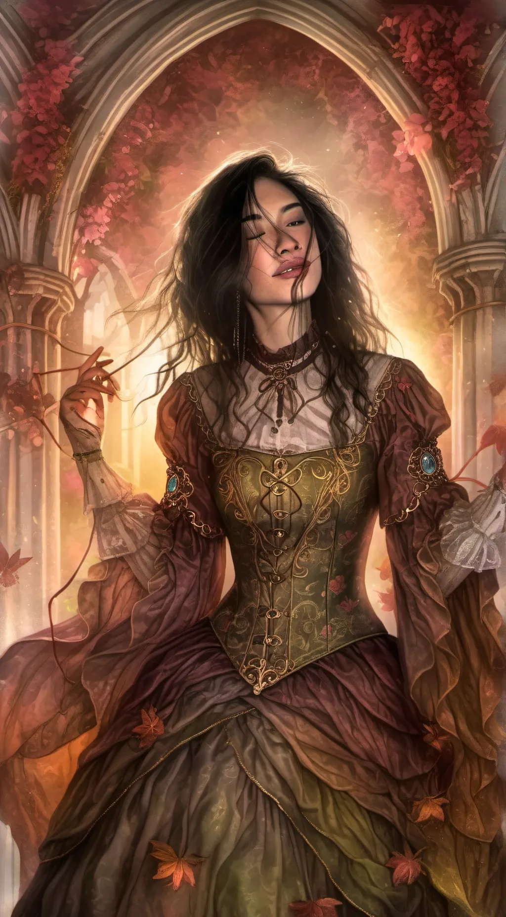 ai character: Tia Rica  background