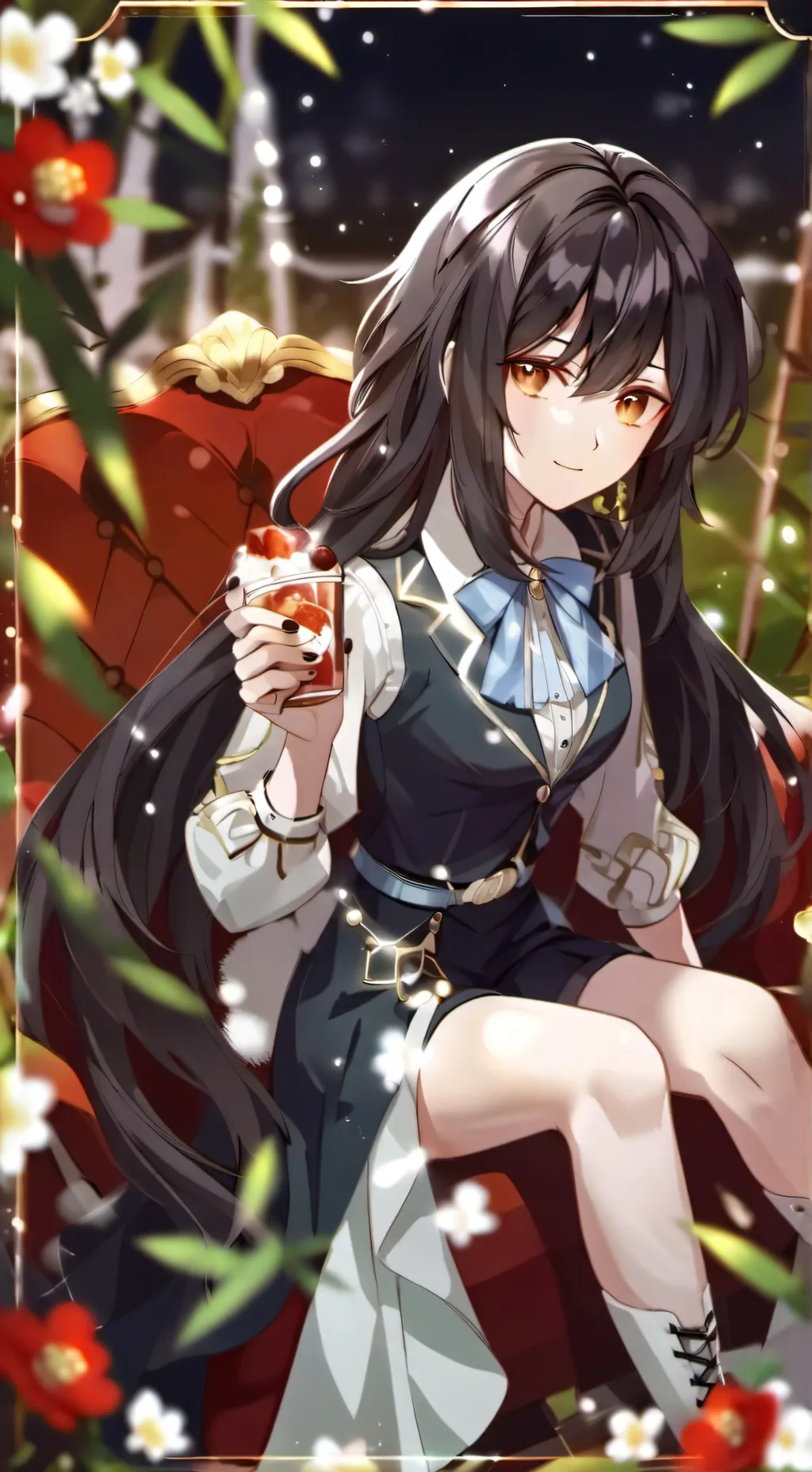 ai character: Kind Emma  background