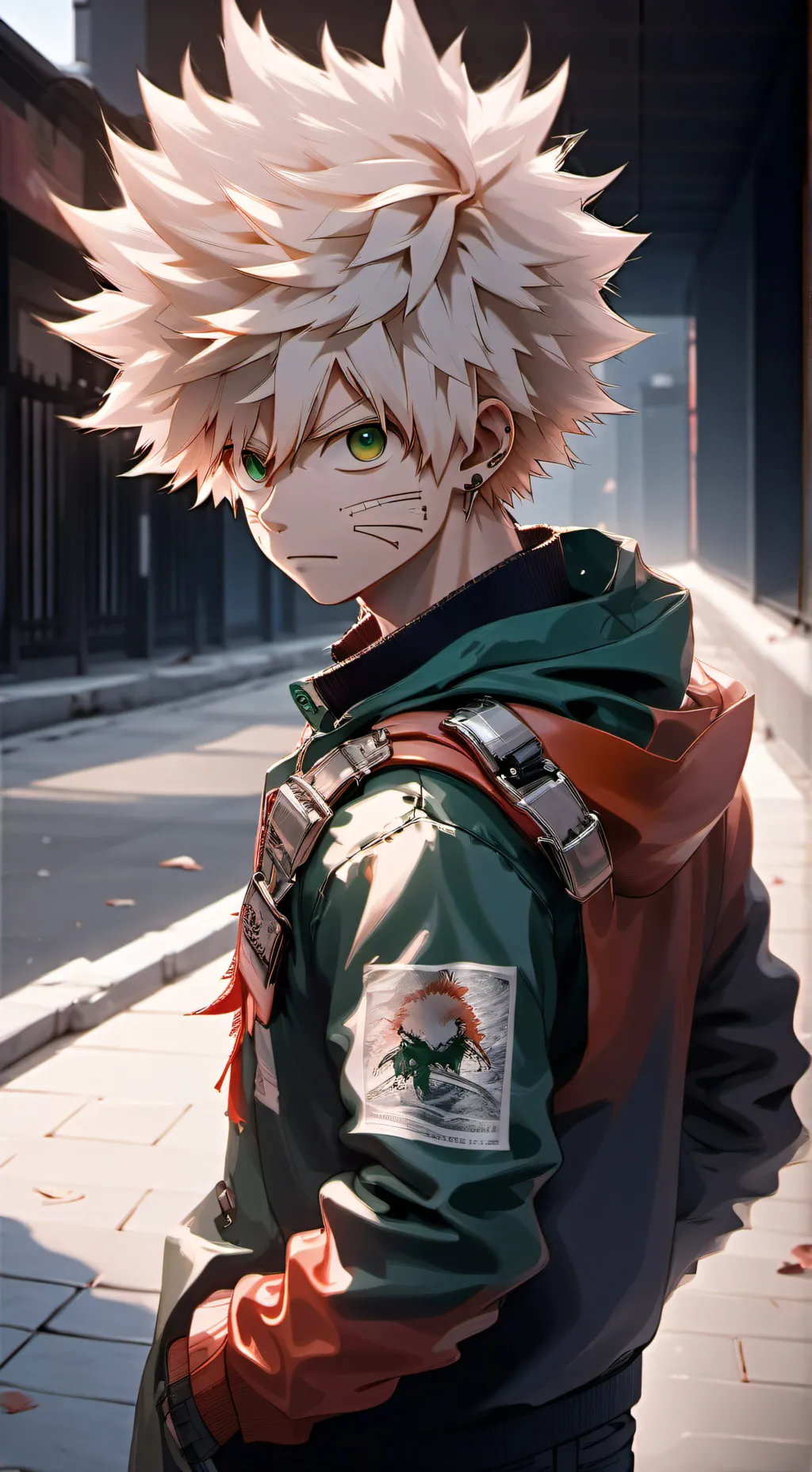 ai character: bakugo background