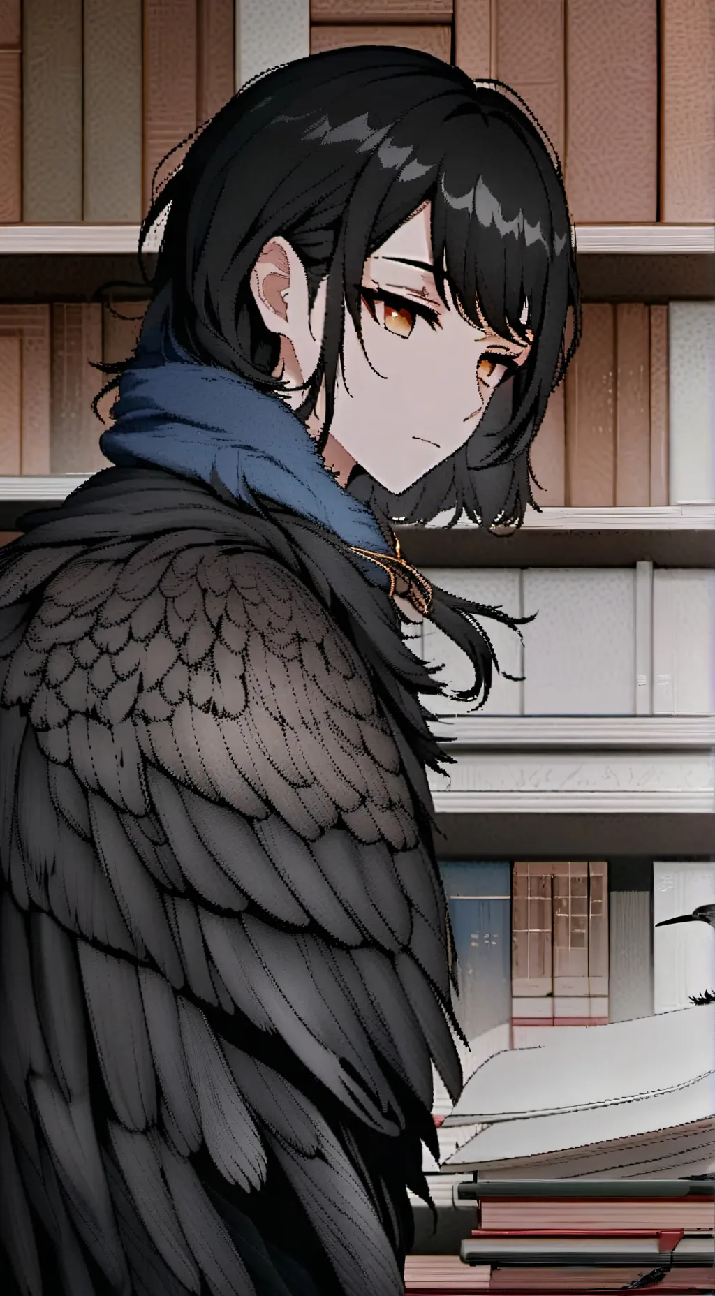 ai character: Raven's Whiskers background