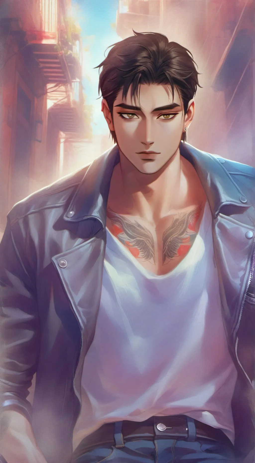 ai character: Natsuo (Nate) Kato background